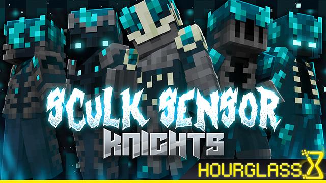 Thumbnail of the Minecraft Bedrock Marketplace product Sculk Sensor Knights created by Hourglass Studios.