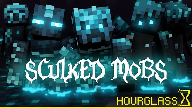 Thumbnail of the Minecraft Bedrock Marketplace product Sculked Mobs created by Hourglass Studios.