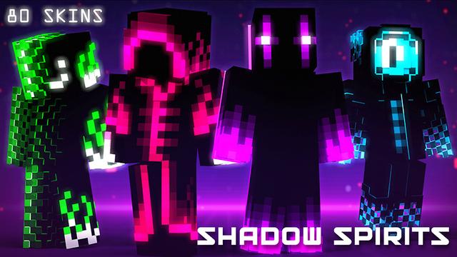Thumbnail of the Minecraft Bedrock Marketplace product Shadow Spirits created by Hourglass Studios.