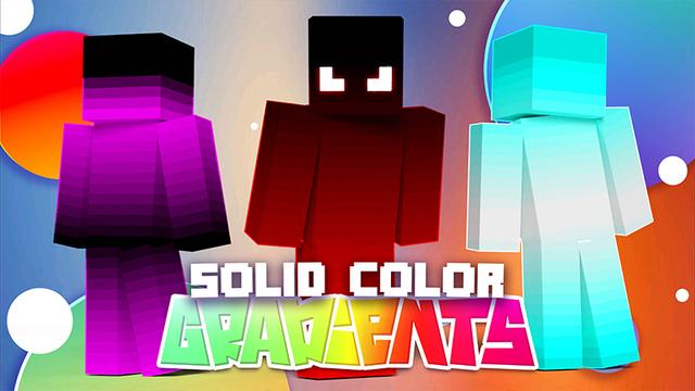 Thumbnail of the Minecraft Bedrock Marketplace product Solid Color Gradients created by Hourglass Studios.