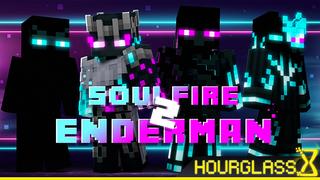 Thumbnail of the Minecraft Bedrock Marketplace product Soulfire Enderman 2 created by Hourglass Studios.