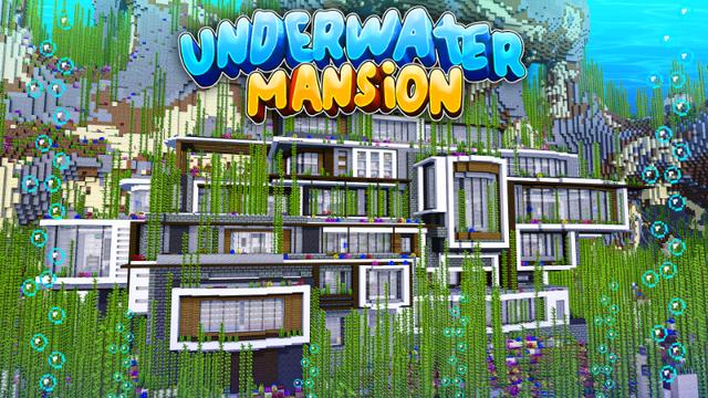 Thumbnail of the Minecraft Bedrock Marketplace product Unterwasser-Villa created by Hourglass Studios.