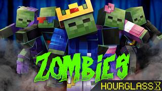 Thumbnail of the Minecraft Bedrock Marketplace product Zombies created by Hourglass Studios.