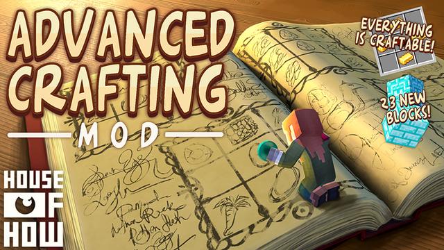 Thumbnail of the Minecraft Bedrock Marketplace product Advanced Crafting created by House of How.