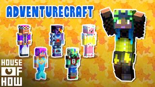 Thumbnail of the Minecraft Bedrock Marketplace product AdventureCraft created by House of How.