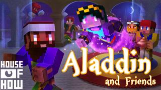 Thumbnail of the Minecraft Bedrock Marketplace product Aladdin and Friends created by House of How.