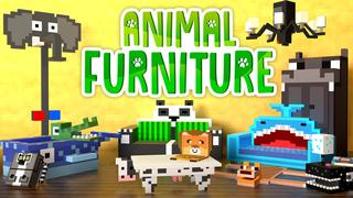 Thumbnail of the Minecraft Bedrock Marketplace product Animal Furniture created by House of How.