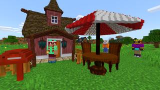Screenshot of the Minecraft Bedrock Marketplace product Animal Island created by House of How.
