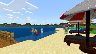 Screenshot of the Minecraft Bedrock Marketplace product Animal Island created by House of How.