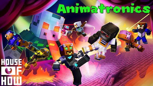 Thumbnail of the Minecraft Bedrock Marketplace product Animatronics created by House of How.