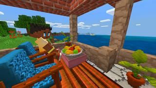 Screenshot of the Minecraft Bedrock Marketplace product Billionaire Furniture HD created by House of How.