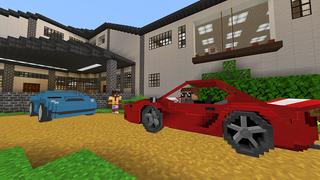Screenshot of the Minecraft Bedrock Marketplace product Billionaire Furniture HD created by House of How.