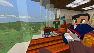 Screenshot of the Minecraft Bedrock Marketplace product Billionaire Furniture HD created by House of How.