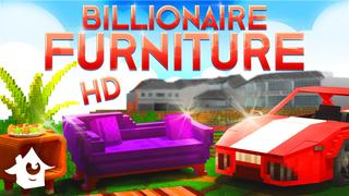 Thumbnail of the Minecraft Bedrock Marketplace product Billionaire Furniture HD created by House of How.