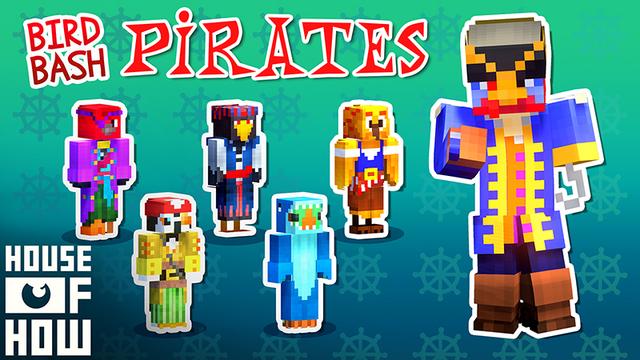 Thumbnail of the Minecraft Bedrock Marketplace product Bird Bash Pirates created by House of How.