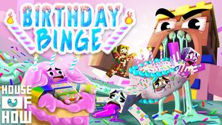 Thumbnail of the Minecraft Bedrock Marketplace product Birthday Binge created by House of How.