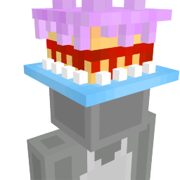 Thumbnail of the Minecraft Bedrock Marketplace product Cake Hat created by House of How.