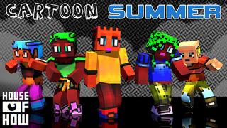 Thumbnail of the Minecraft Bedrock Marketplace product Cartoon Summer created by House of How.