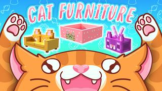Thumbnail of the Minecraft Bedrock Marketplace product Cat Furniture created by House of How.
