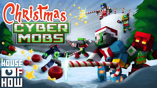 Thumbnail of the Minecraft Bedrock Marketplace product Christmas Cyber Mobs created by House of How.
