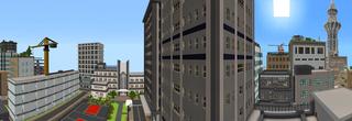 Panorama of the Minecraft Bedrock Marketplace product City created by House of How.