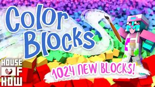 Thumbnail of the Minecraft Bedrock Marketplace product Color Blocks created by House of How.