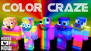 Thumbnail of the Minecraft Bedrock Marketplace product Color Craze created by House of How.