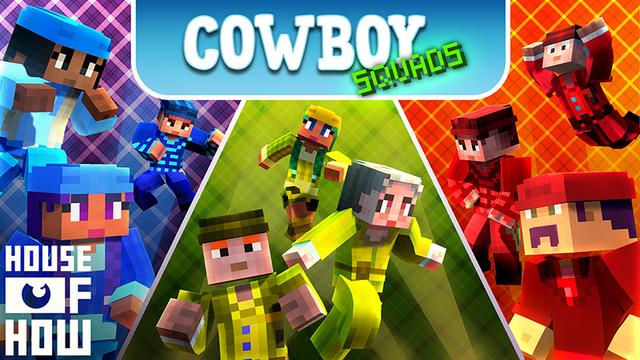 Thumbnail of the Minecraft Bedrock Marketplace product Cowboy Squads created by House of How.