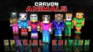 Thumbnail of the Minecraft Bedrock Marketplace product Crayon Animals created by House of How.