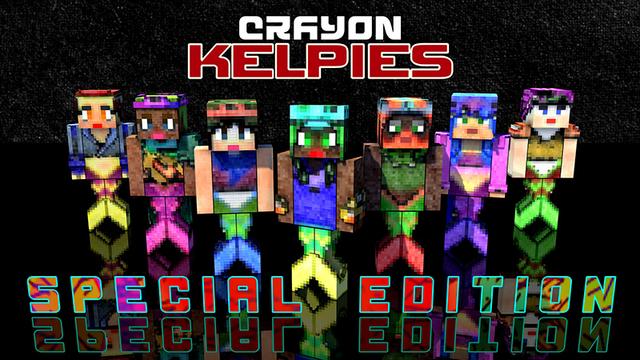 Thumbnail of the Minecraft Bedrock Marketplace product Crayon Kelpies created by House of How.