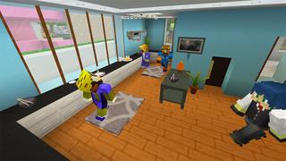 Screenshot of the Minecraft Bedrock Marketplace product Designer Furniture HD created by House of How.