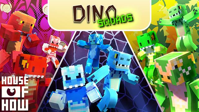 Thumbnail of the Minecraft Bedrock Marketplace product Dino Squads created by House of How.
