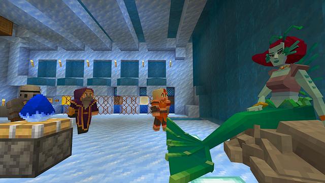 Screenshot of the Minecraft Bedrock Marketplace product Dragon Escape created by House of How.