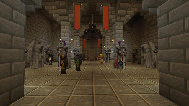 Screenshot of the Minecraft Bedrock Marketplace product Dungeon Furniture created by House of How.