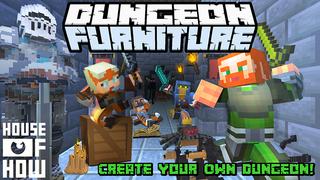 Thumbnail of the Minecraft Bedrock Marketplace product Dungeon-Möbel created by House of How.