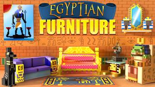 Thumbnail of the Minecraft Bedrock Marketplace product Egyptian Furniture created by House of How.