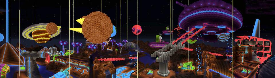 Panorama of the Minecraft Bedrock Marketplace product Ender Golf: Mars created by House of How.