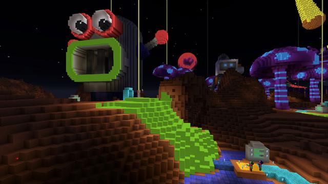 Screenshot of the Minecraft Bedrock Marketplace product Ender Golf: Mars created by House of How.