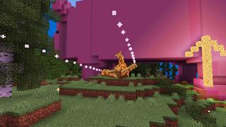 Screenshot of the Minecraft Bedrock Marketplace product Epic Wing Suit Animals created by House of How.