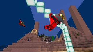 Screenshot of the Minecraft Bedrock Marketplace product Epic Wing Suit created by House of How.