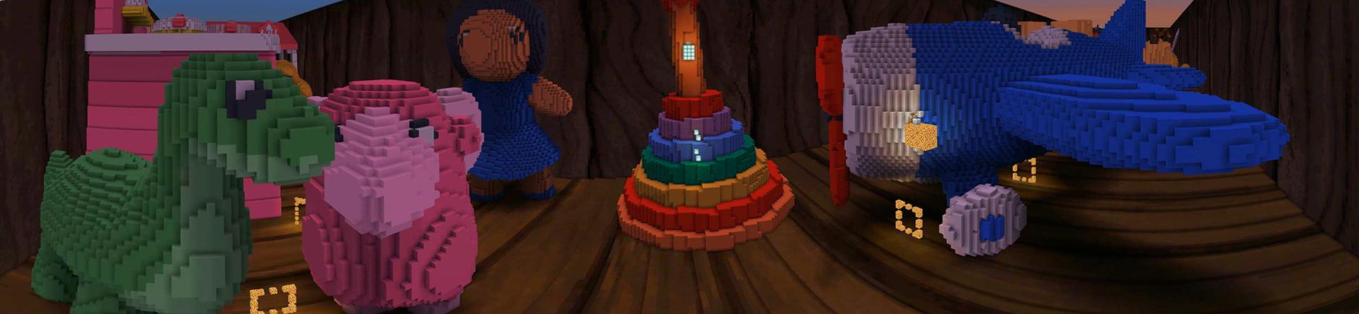 Panorama of the Minecraft Bedrock Marketplace product Epic Winter Wingsuit created by House of How.