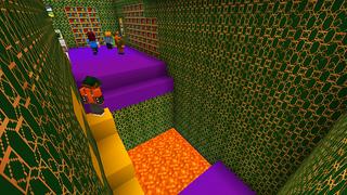 Screenshot of the Minecraft Bedrock Marketplace product Escape Room created by House of How.