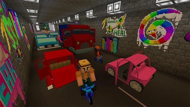 Screenshot of the Minecraft Bedrock Marketplace product Extreme Parkour created by House of How.