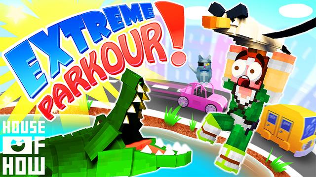 Thumbnail of the Minecraft Bedrock Marketplace product Parkour Extremo created by House of How.