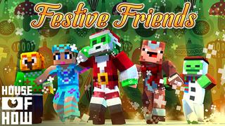 Thumbnail of the Minecraft Bedrock Marketplace product Festive Friends created by House of How.