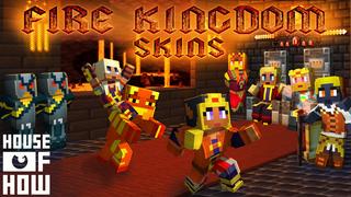 Thumbnail of the Minecraft Bedrock Marketplace product Fire Kingdom - Skins created by House of How.