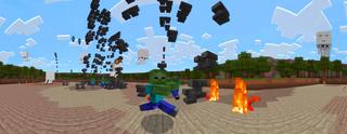 Panorama of the Minecraft Bedrock Marketplace product Flood created by House of How.