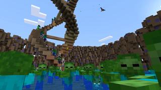 Screenshot of the Minecraft Bedrock Marketplace product Flood created by House of How.