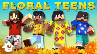 Thumbnail of the Minecraft Bedrock Marketplace product Floral Teens created by House of How.