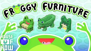 Thumbnail of the Minecraft Bedrock Marketplace product Froggy Furniture created by House of How.